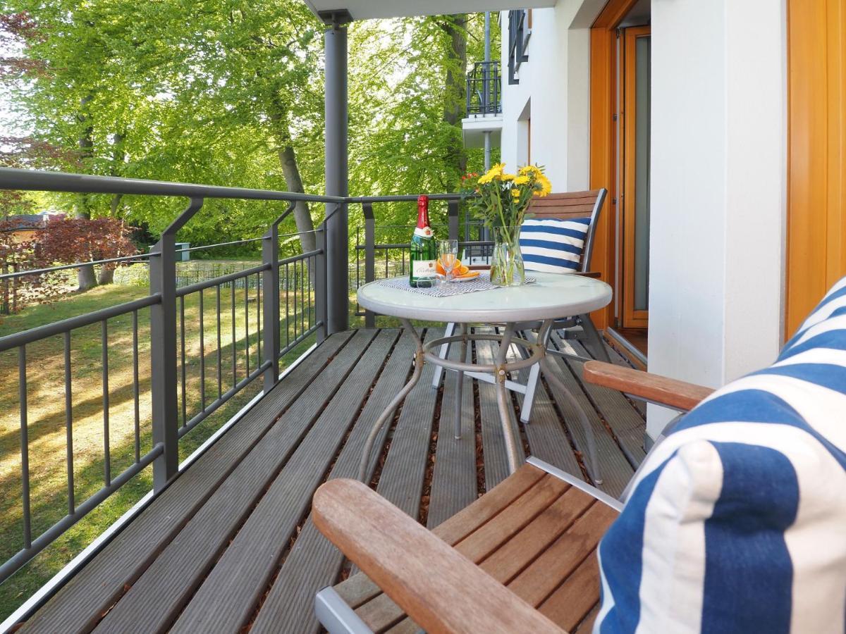 Kaiservillen Heringsdorf - 1-Raum-Ferienwohnung Mit Balkon D113 エクステリア 写真