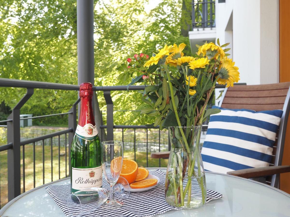 Kaiservillen Heringsdorf - 1-Raum-Ferienwohnung Mit Balkon D113 エクステリア 写真