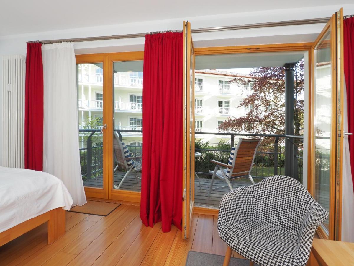 Kaiservillen Heringsdorf - 1-Raum-Ferienwohnung Mit Balkon D113 エクステリア 写真
